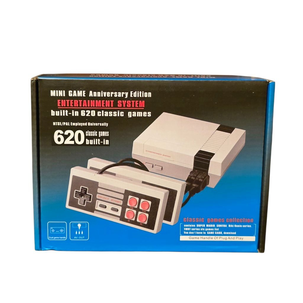 NIB Mini Game Anniversary Edition Console One Size Gray Black